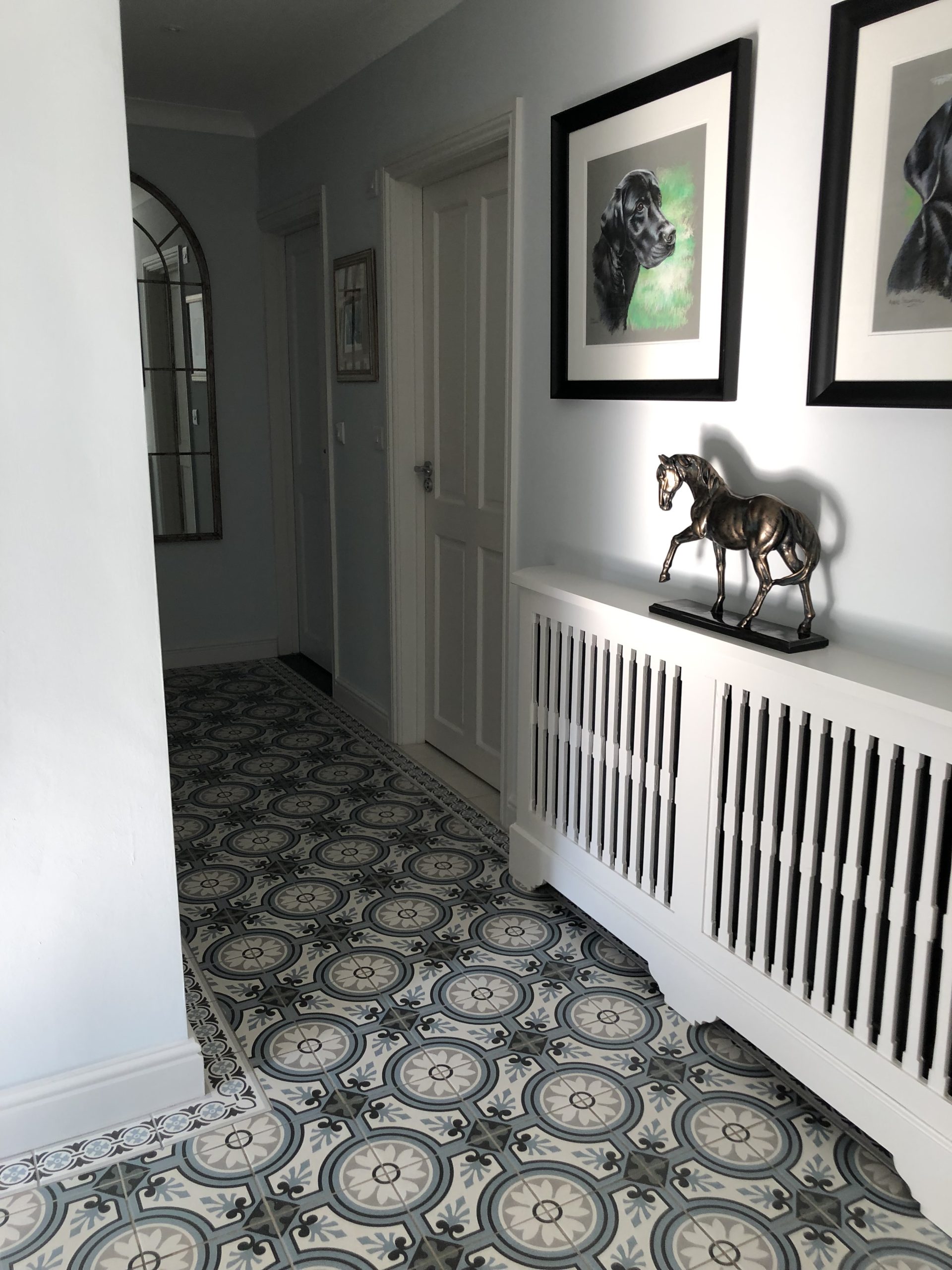 Residential - tiled flooring